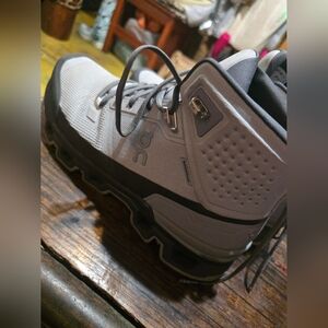 On Cloudrock 2 Waterproof Womens Gray Hiking Boots